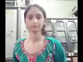 indian cute girls self video